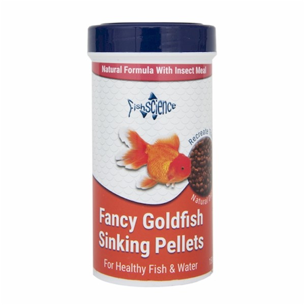 Fish Science Fancy Goldfish Sinking Pellets 55g The WaterZoo